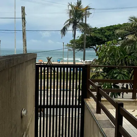 Quarto lateral da beira mar - tombo - guarujá-3